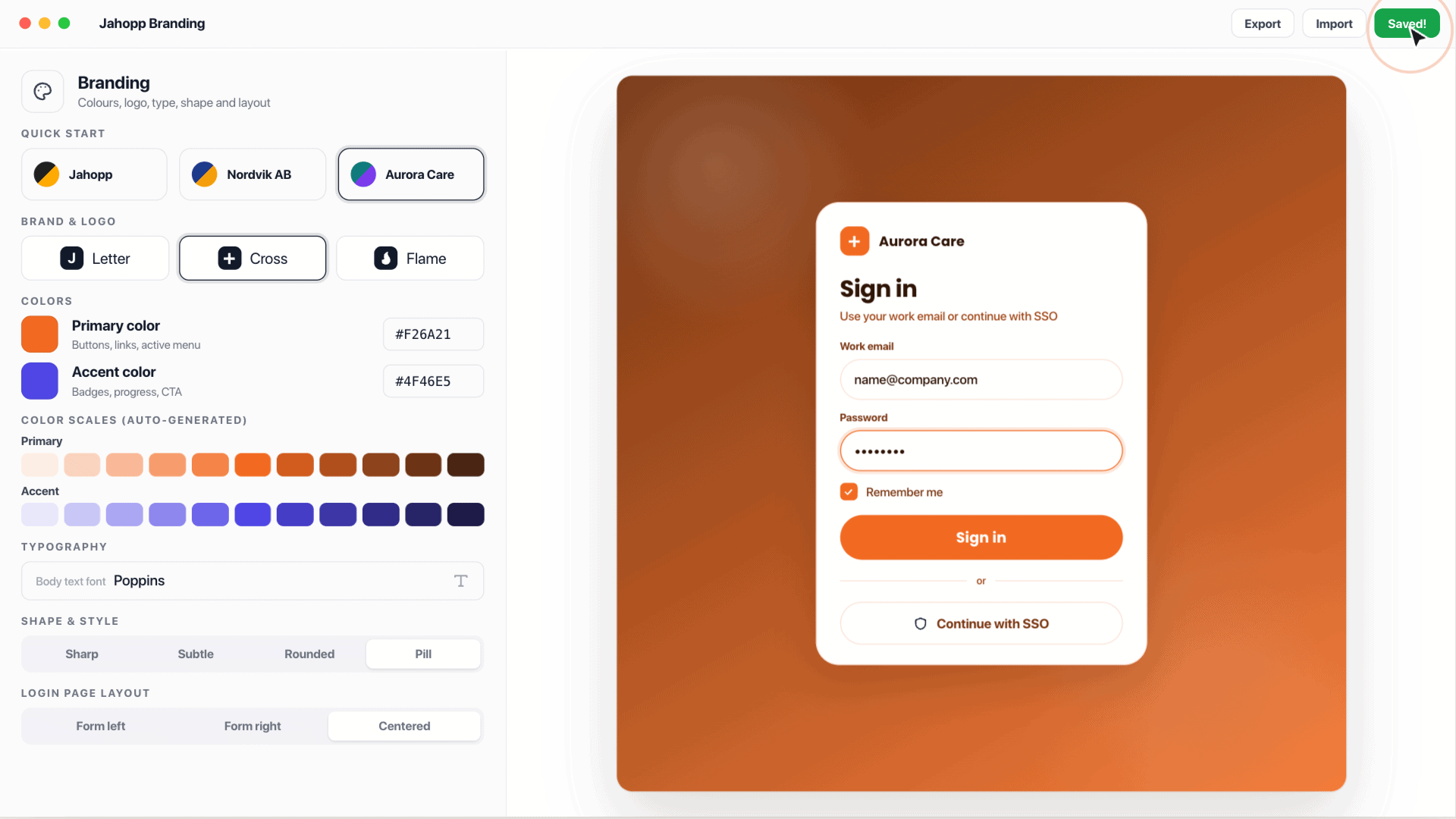 Placeholder for a retail product animation